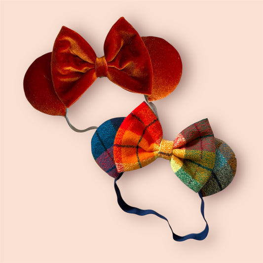 MINI BURNT ORANGE VELVET