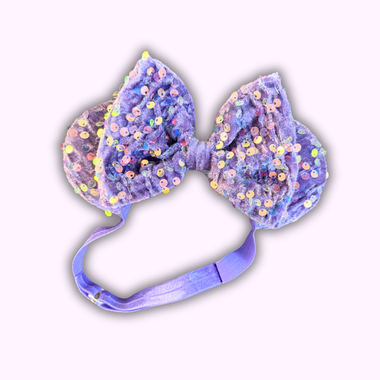 GRAPE SODA VELVET SEQUIN