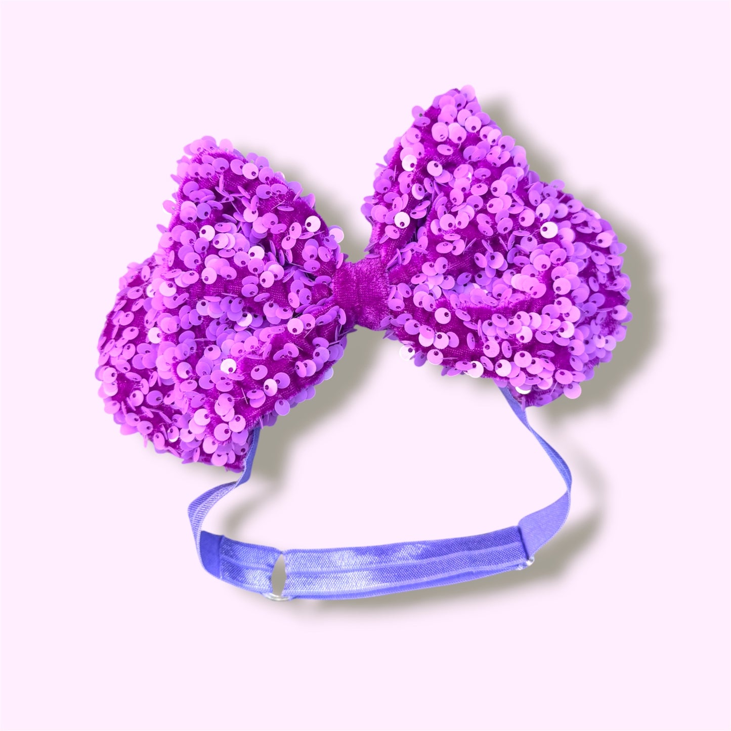 IMAGINATION PURPLE VELVET SEQUIN
