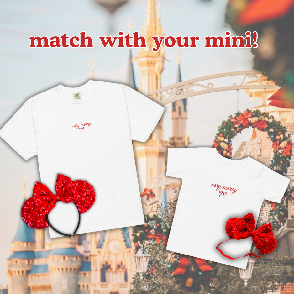 VERY MERRY // toddler tee!
