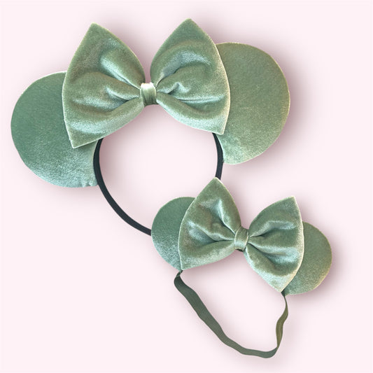 TIANA GREEN VELVET