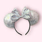 MIRRORBALL SILVER SEQUIN