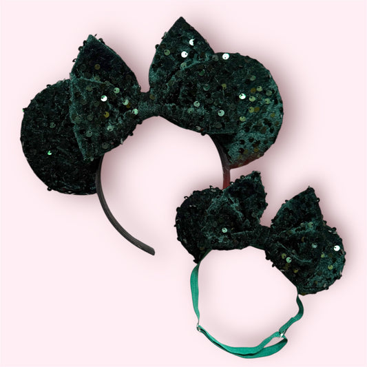 EVERGREEN VELVET SEQUIN