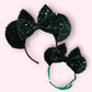 EVERGREEN VELVET SEQUIN