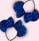 ROYAL BLUE VELVET SEQUIN