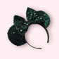 EVERGREEN VELVET SEQUIN