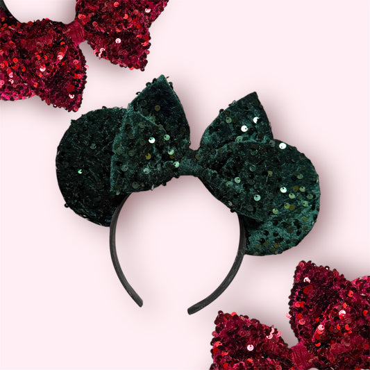 EVERGREEN VELVET SEQUIN