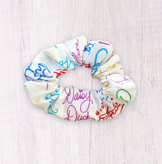 MAGICAL AUTOGRAPHS // SCRUNCHIE