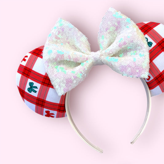 PEPPERMINT PLAID COQUETTE
