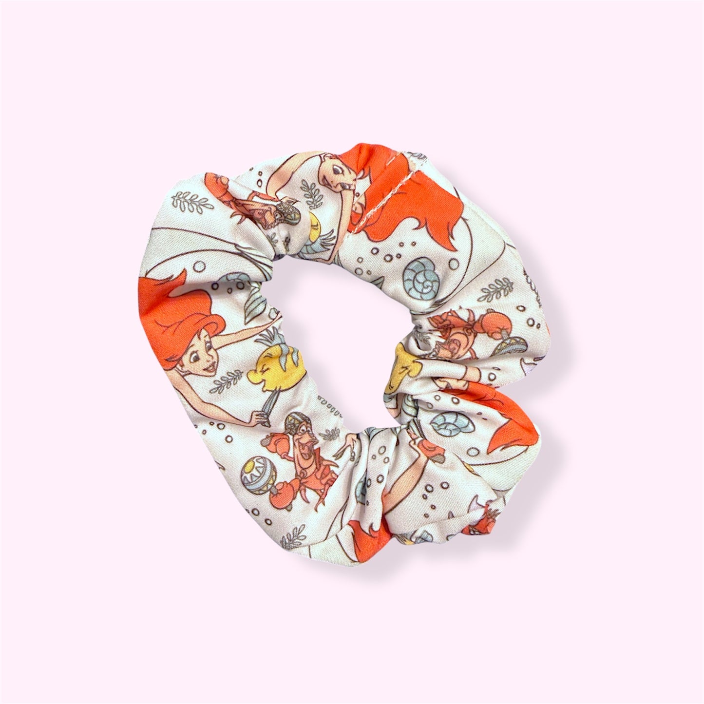 UNDER THE SEA PRINCESS // SCRUNCHIE!
