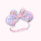 FAIRYTALES HAPPEN - PINK VELVET SEQUIN