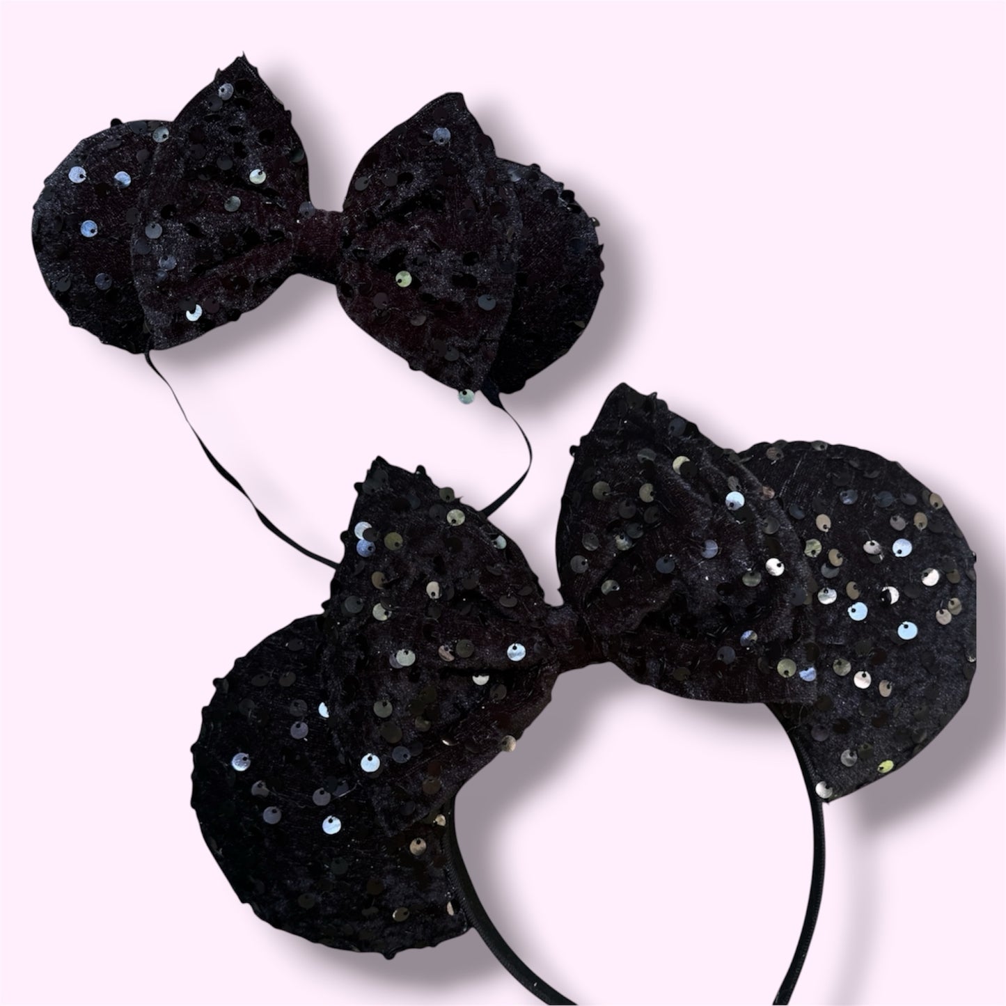 BLACK VELVET SEQUIN