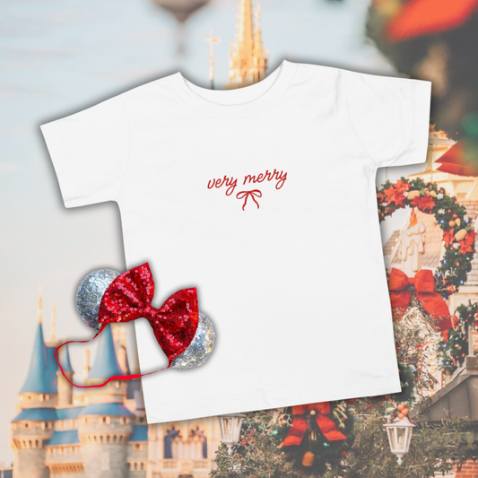 VERY MERRY TEE // toddler!