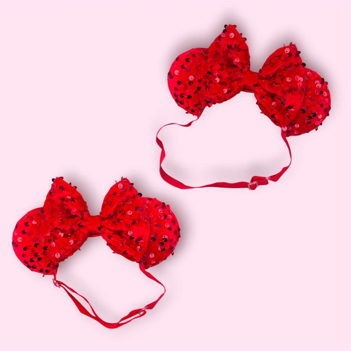 BRIGHT RUBY SEQUIN MINI