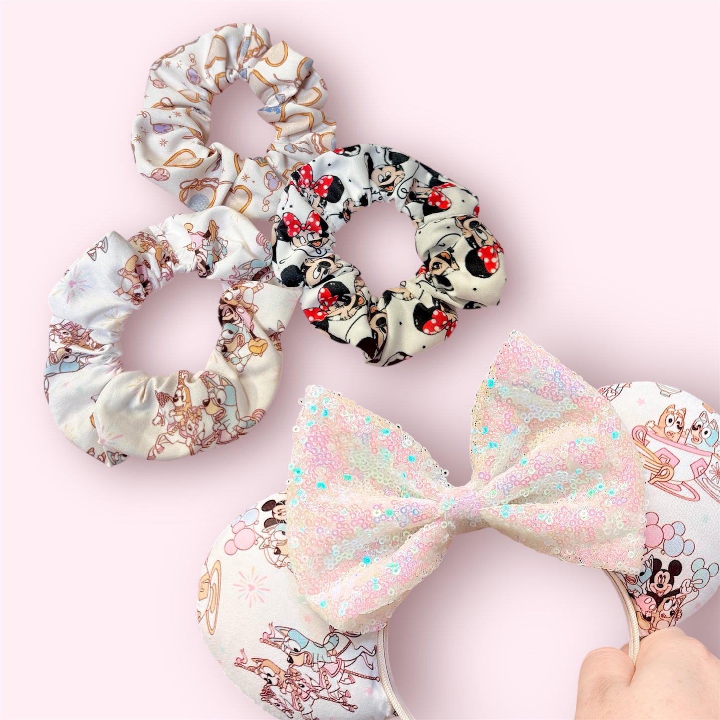 PUPS IN FANTASYLAND // SCRUNCHIES