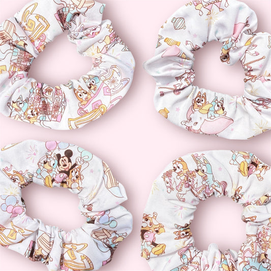 PUPS IN FANTASYLAND // SCRUNCHIES