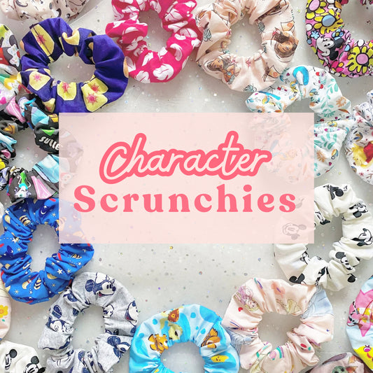 CHARACTERS & PRINCESSES // SCRUNCHIES