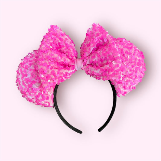 FLORA PINK VELVET SEQUIN