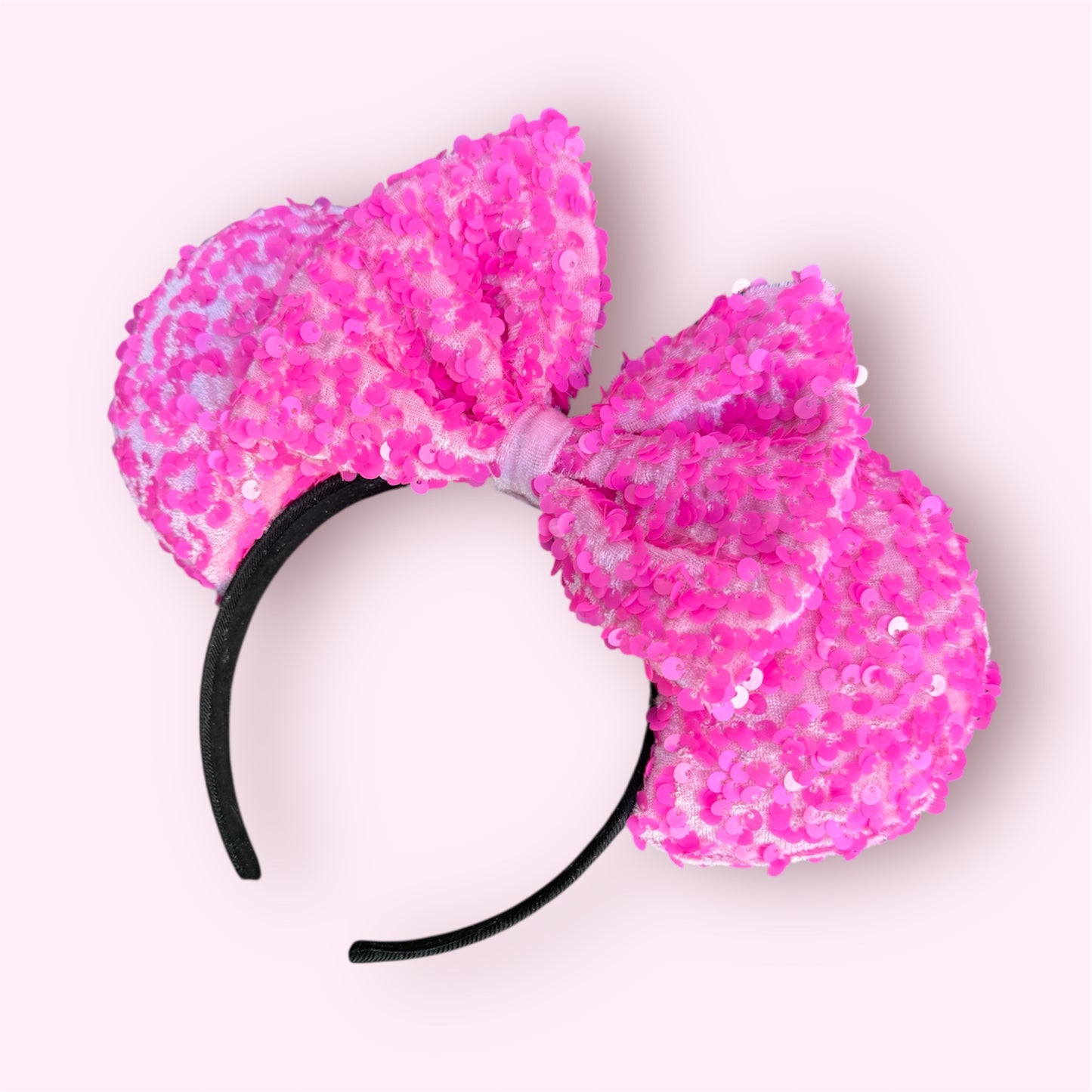 FLORA PINK VELVET SEQUIN