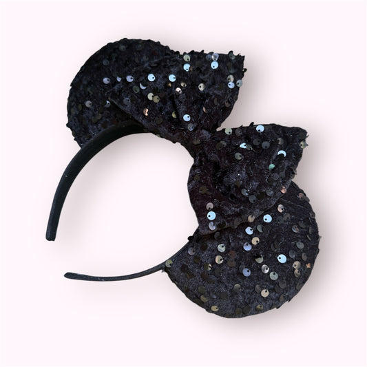 STARLIGHT BLACK VELVET SEQUIN