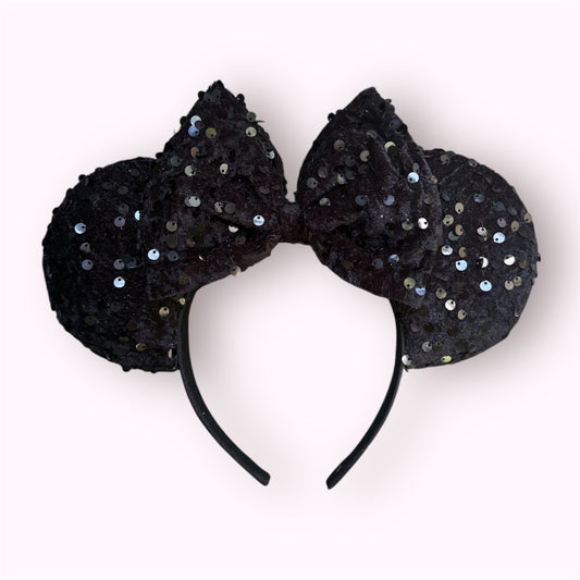 STARLIGHT BLACK VELVET SEQUIN