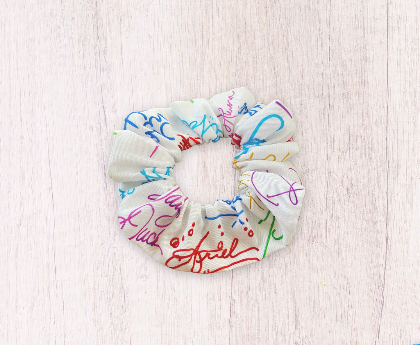 MAGICAL AUTOGRAPHS // SCRUNCHIE